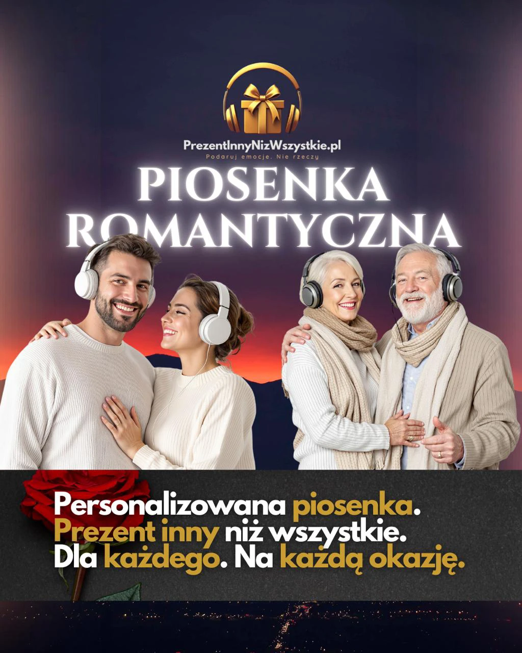Romantyczna ballada – Personalizowana piosenka